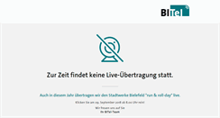 Desktop Screenshot of live.bitel.de
