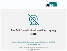 Tablet Screenshot of live.bitel.de